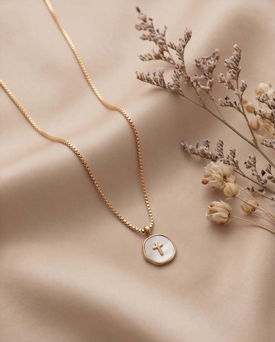 Cross Charm Necklace