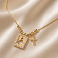 Scapular Necklace S. Heart and Cross