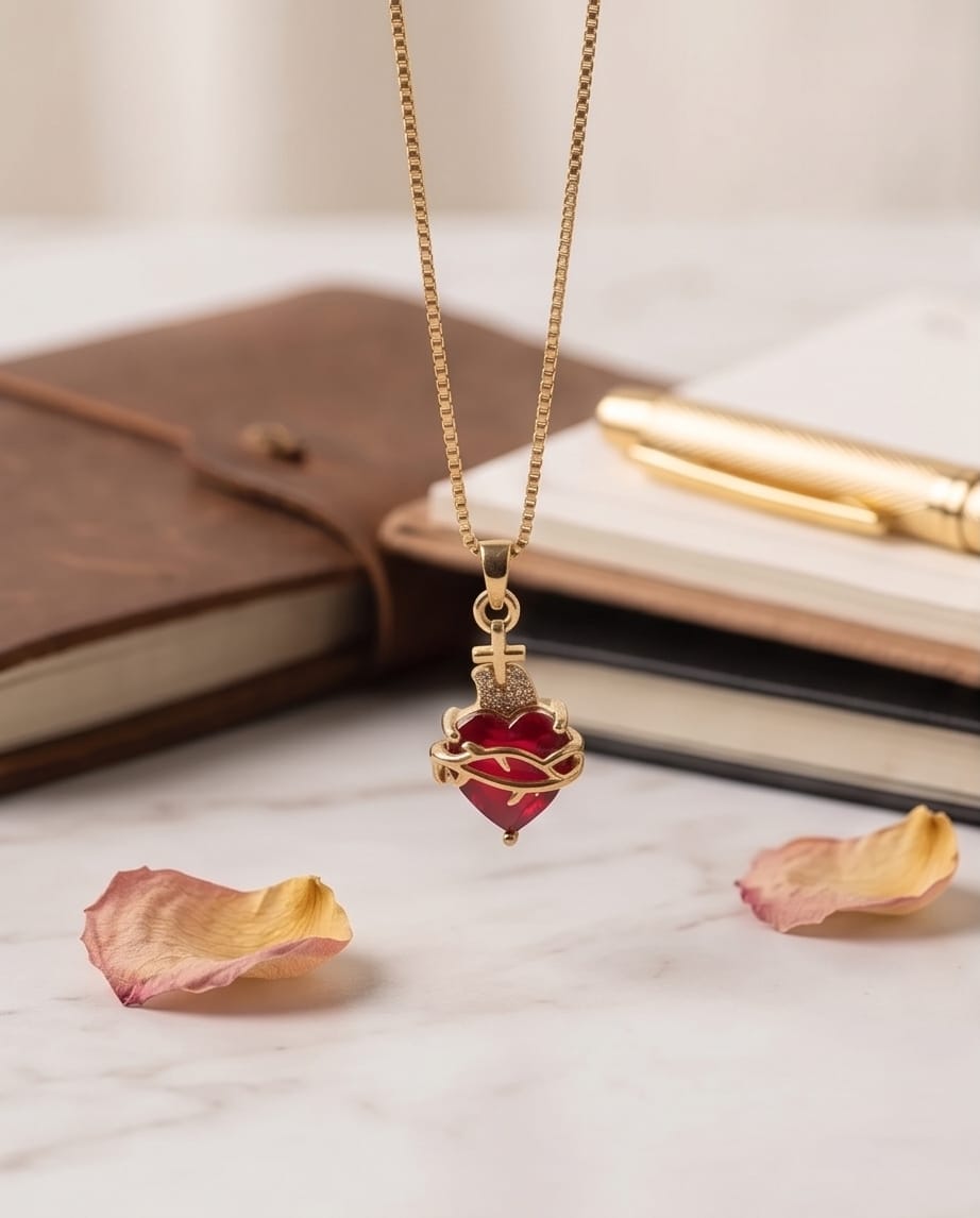 Sacred Heart of Jesus Necklace