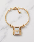 Scapular Bracelet Cross and Heart