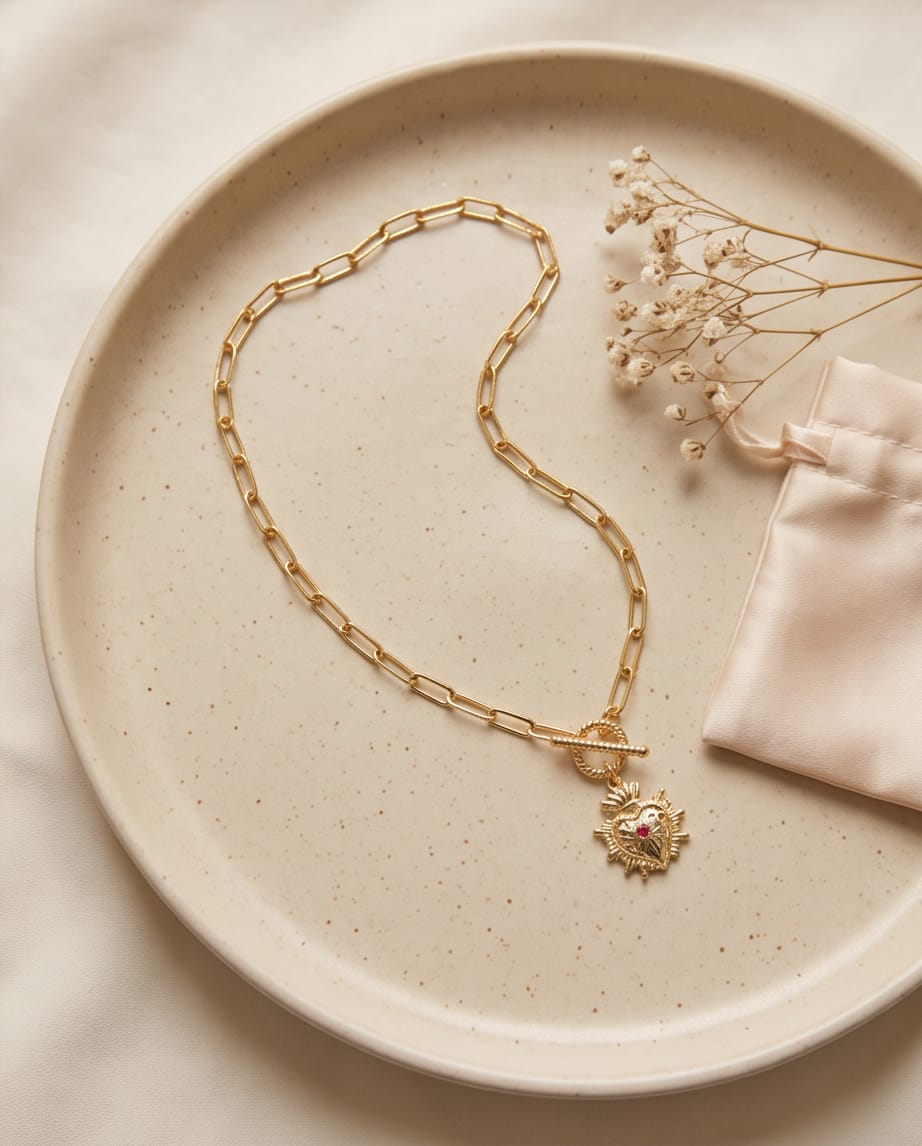 Seven Sorrows of Mary Necklace.